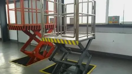 Martinetto meccanico della piattaforma elevatrice del materiale dell'ascensore idraulico